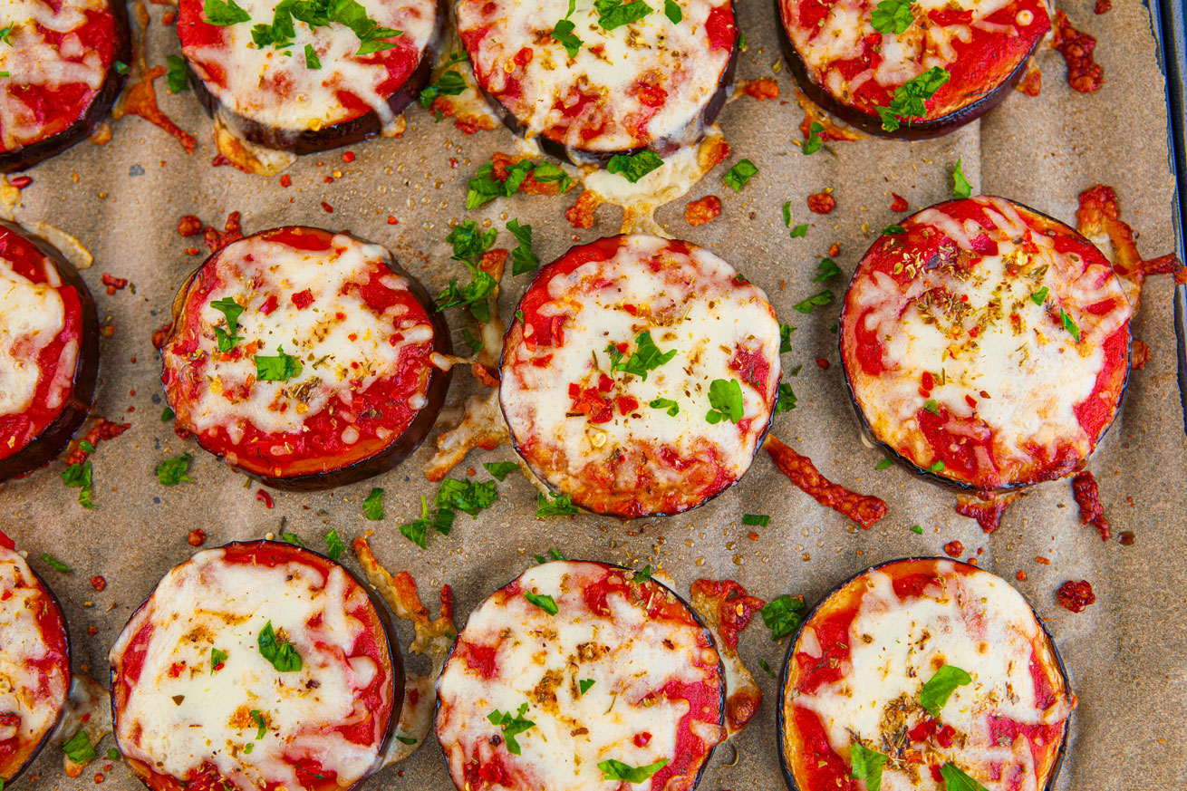 Mini Eggplant Pizza: Healthy & Versatile No-Dough Delights